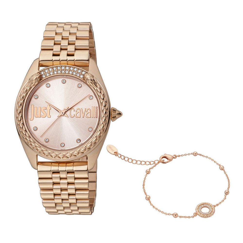 Just Cavalli Set Emozioni JC1L195M0085 Damenuhr Just Cavalli Set Emozioni JC1L195M0085 Damenuhr